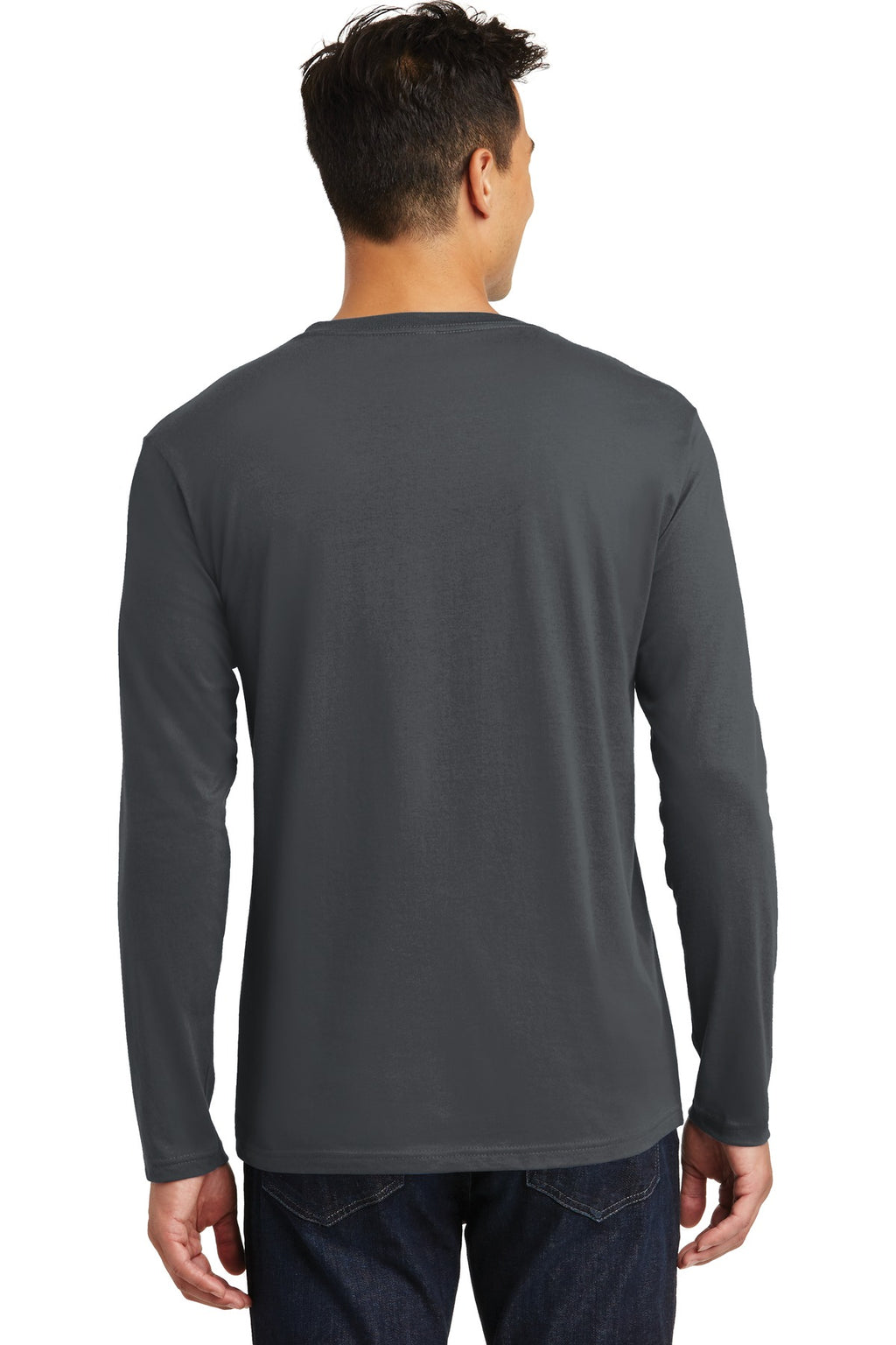 Charcoal District Perfect Weight Long Sleeve Tee. DT105