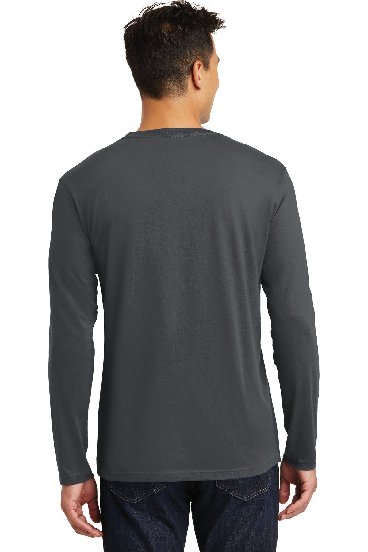 Charcoal District Perfect Weight Long Sleeve Tee. DT105