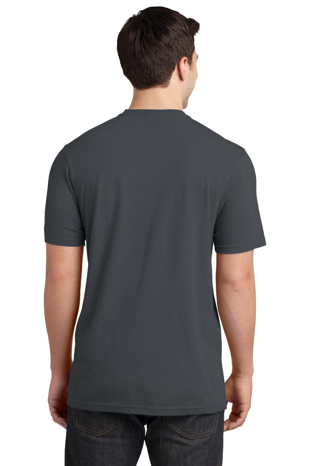Charcoal District Very Important Tee with Pocket. DT6000P