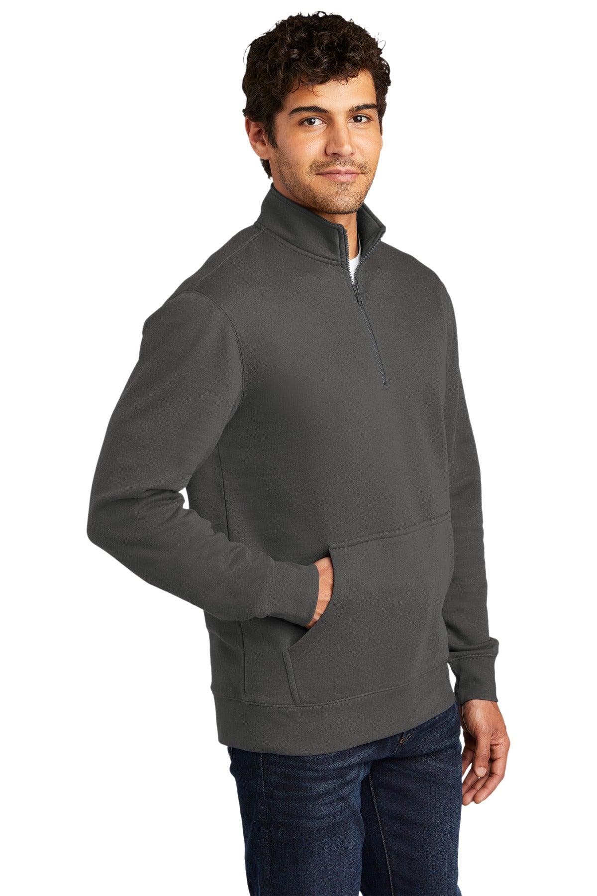 Charcoal District V.I.T. Fleece 1/4-Zip DT6106
