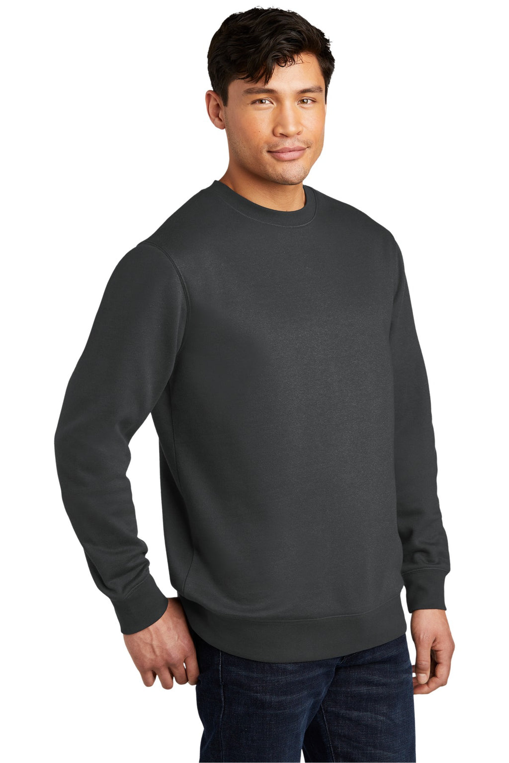 Charcoal District V.I.T. Fleece Crew DT6104