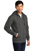 Charcoal District V.I.T. Fleece Full-Zip Hoodie DT6102