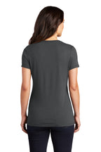 Charcoal District Women's Perfect Tri Tee. DM130L