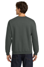 Charcoal Gildan Heavy Blend Crewneck Sweatshirt. 18000
