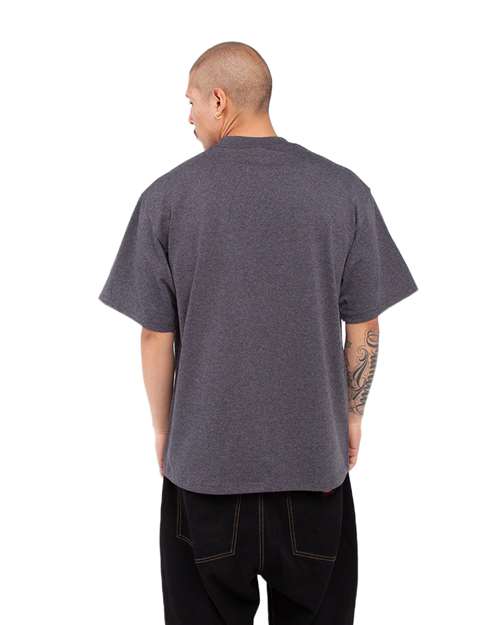 Charcoal Grey Heather Max Heavyweight T-Shirt - SHMHSS
