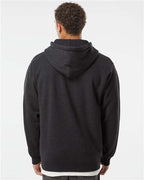 Charcoal Heather Heavyweight Full-Zip Hooded Sweatshirt - IND4000Z