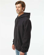 Charcoal Heather Legend - Premium Heavyweight Cross-Grain Hooded Sweatshirt - IND5000P
