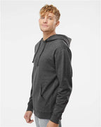 Charcoal Heather Midweight Hooded Sweatshirt - SS4500