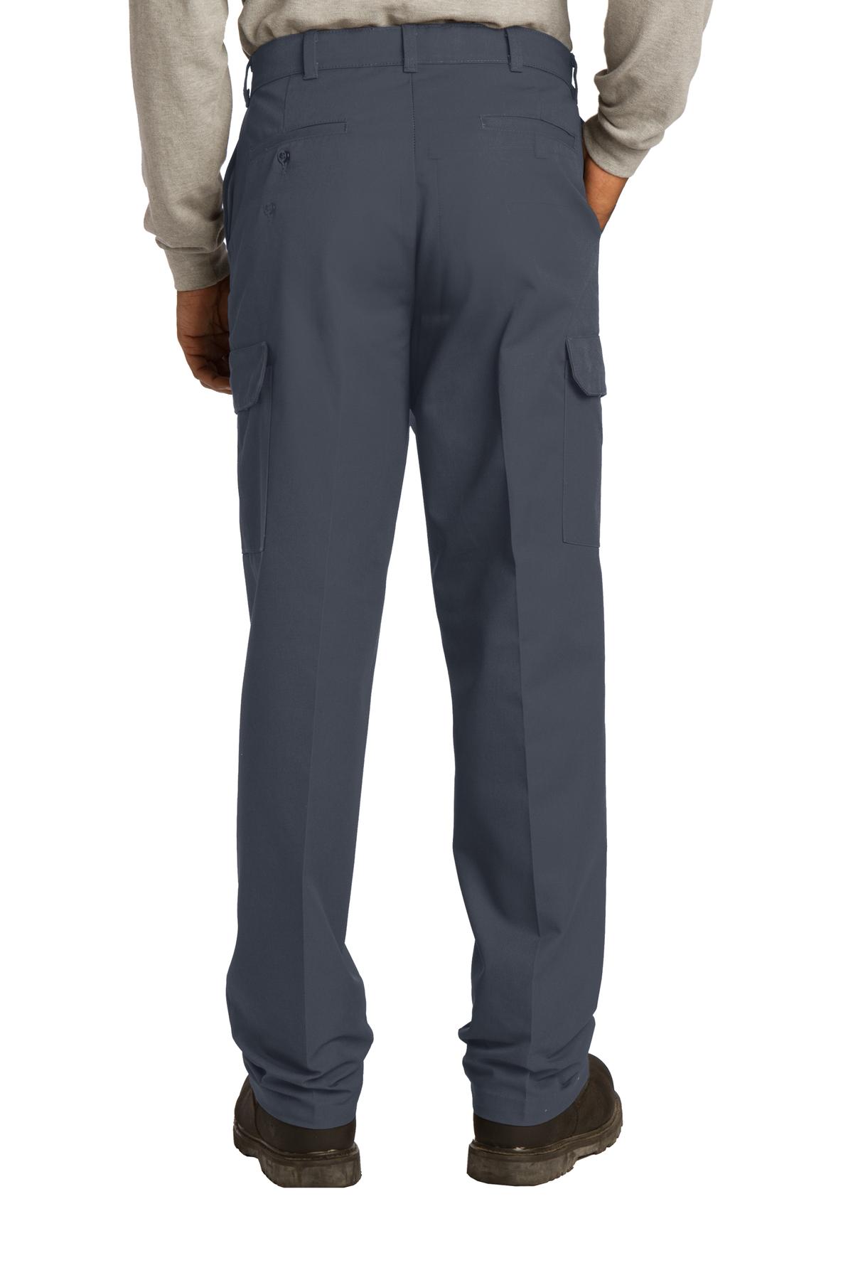 Charcoal Red Kap Industrial Cargo Pant. PT88