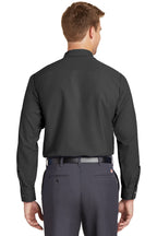 Charcoal. Red Kap Long Sleeve Industrial Work Shirt. SP14