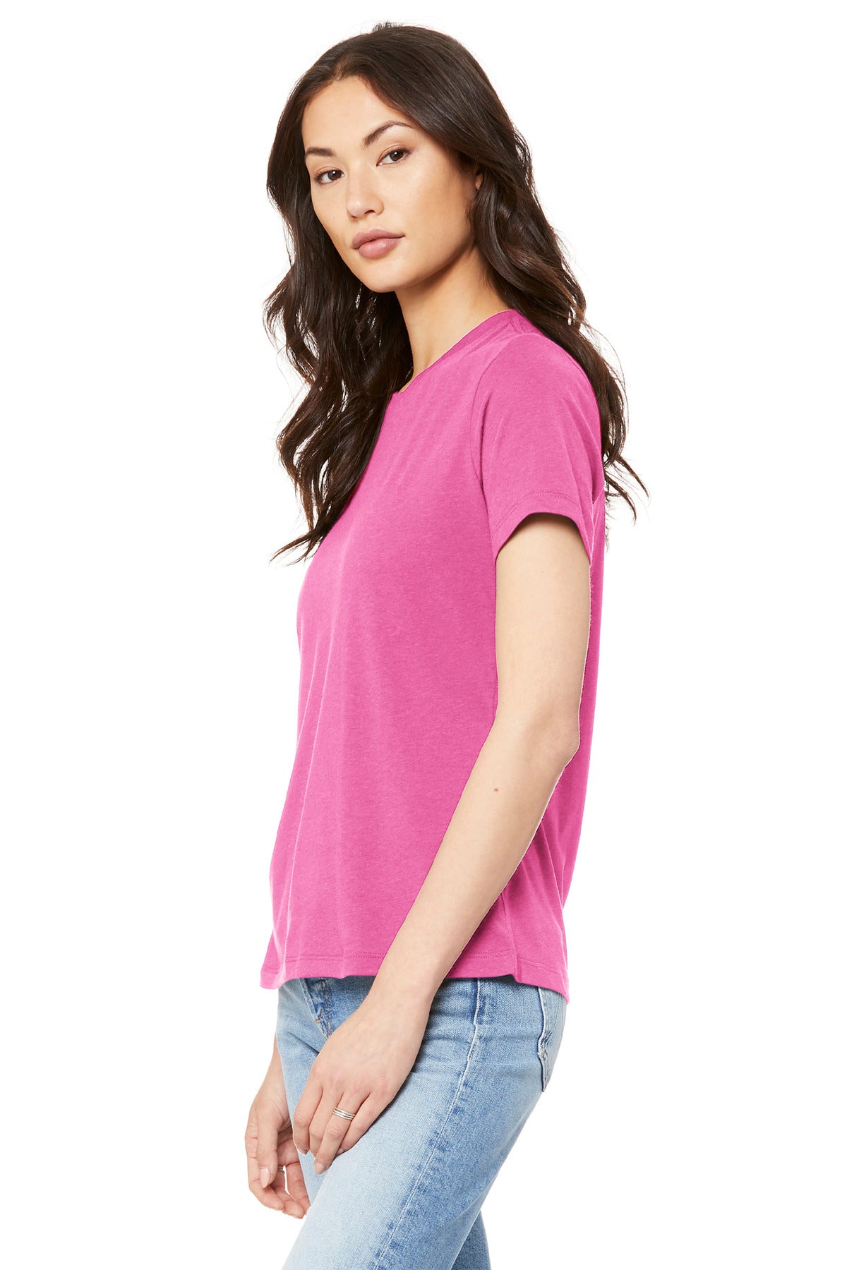CharityPnk BELLA+CANVAS Women's Relaxed Jersey Short Sleeve Tee. BC6400