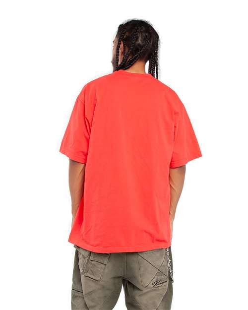 Cherry Tomato Garment-Dyed Crewneck T-Shirt - SHGD