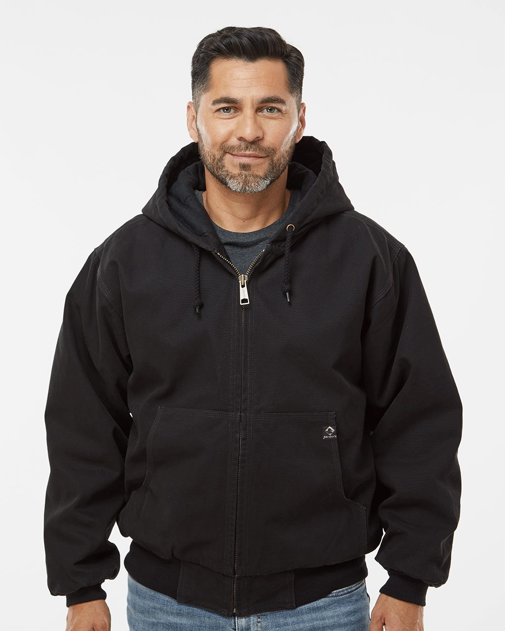 Cheyenne Boulder Cloth™ Hooded Jacket with Tricot Quilt Lining - 5020  grouped