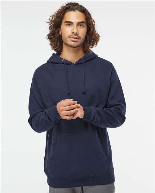 Classic Navy Heavyweight Hooded Sweatshirt - IND4000