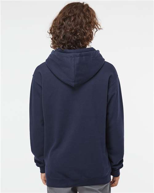 Classic Navy Heavyweight Hooded Sweatshirt - IND4000