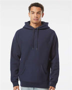 Classic Navy Legend - Premium Heavyweight Cross-Grain Hooded Sweatshirt - IND5000P