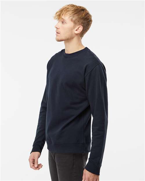 Classic Navy Midweight Crewneck Sweatshirt - SS3000