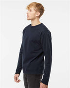 Classic Navy Midweight Crewneck Sweatshirt - SS3000