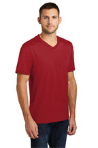 Classic Red District Very Important Tee V-Neck. DT6500