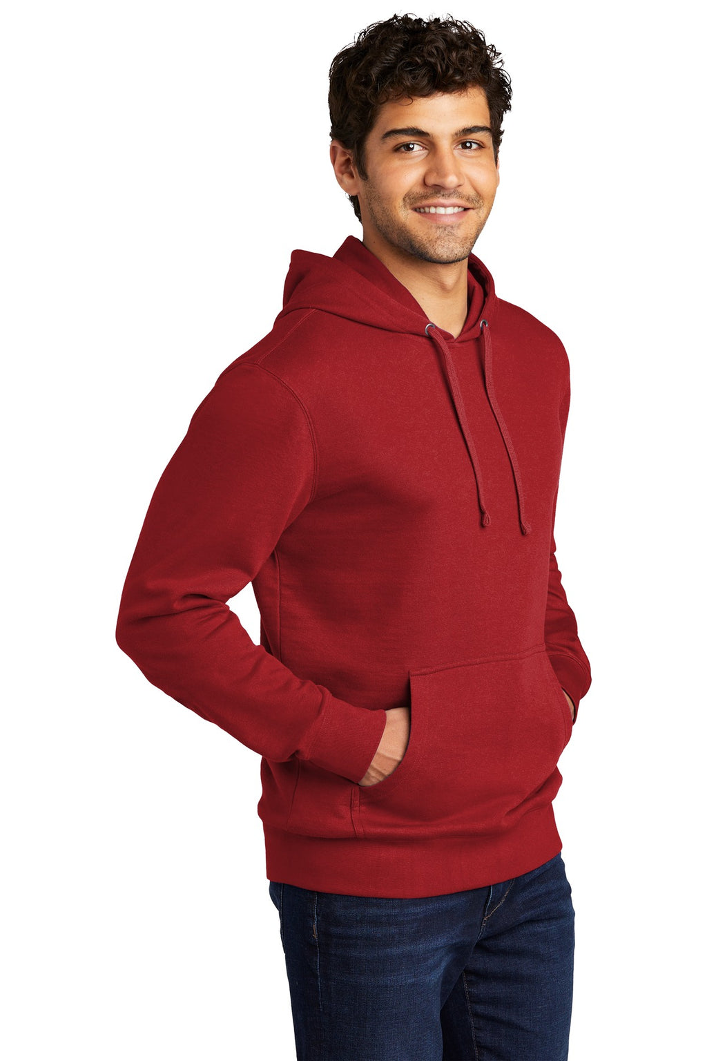 Classic Red District V.I.T. Fleece Hoodie DT6100
