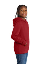 Classic Red District Youth V.I.T. Fleece Hoodie DT6100Y