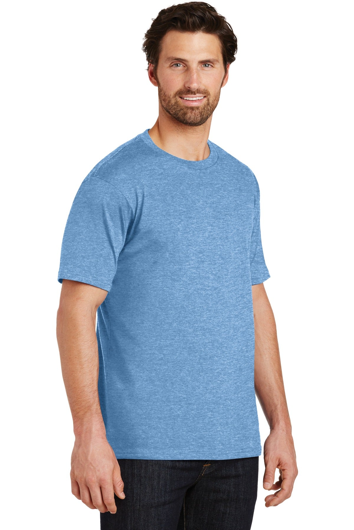 Clean Denim District Perfect Weight Tee. DT104