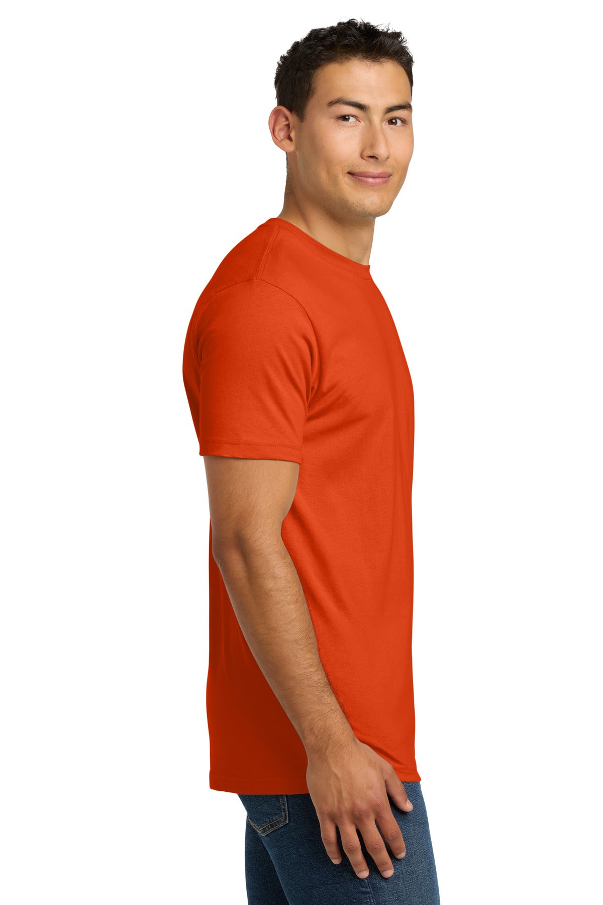 ClscOrange Next Level Apparel Adult Cotton Tee. NL3600