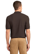 Coffee Bean Port Authority Silk Touch Polo K500