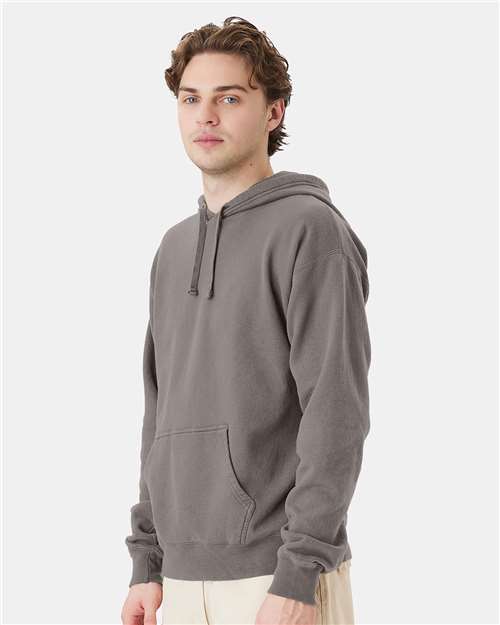Concrete Grey Garment-Dyed Hooded Sweatshirt - GDH450