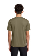 CoyoteBrn Port & Co Youth Performance Tee. PC380Y