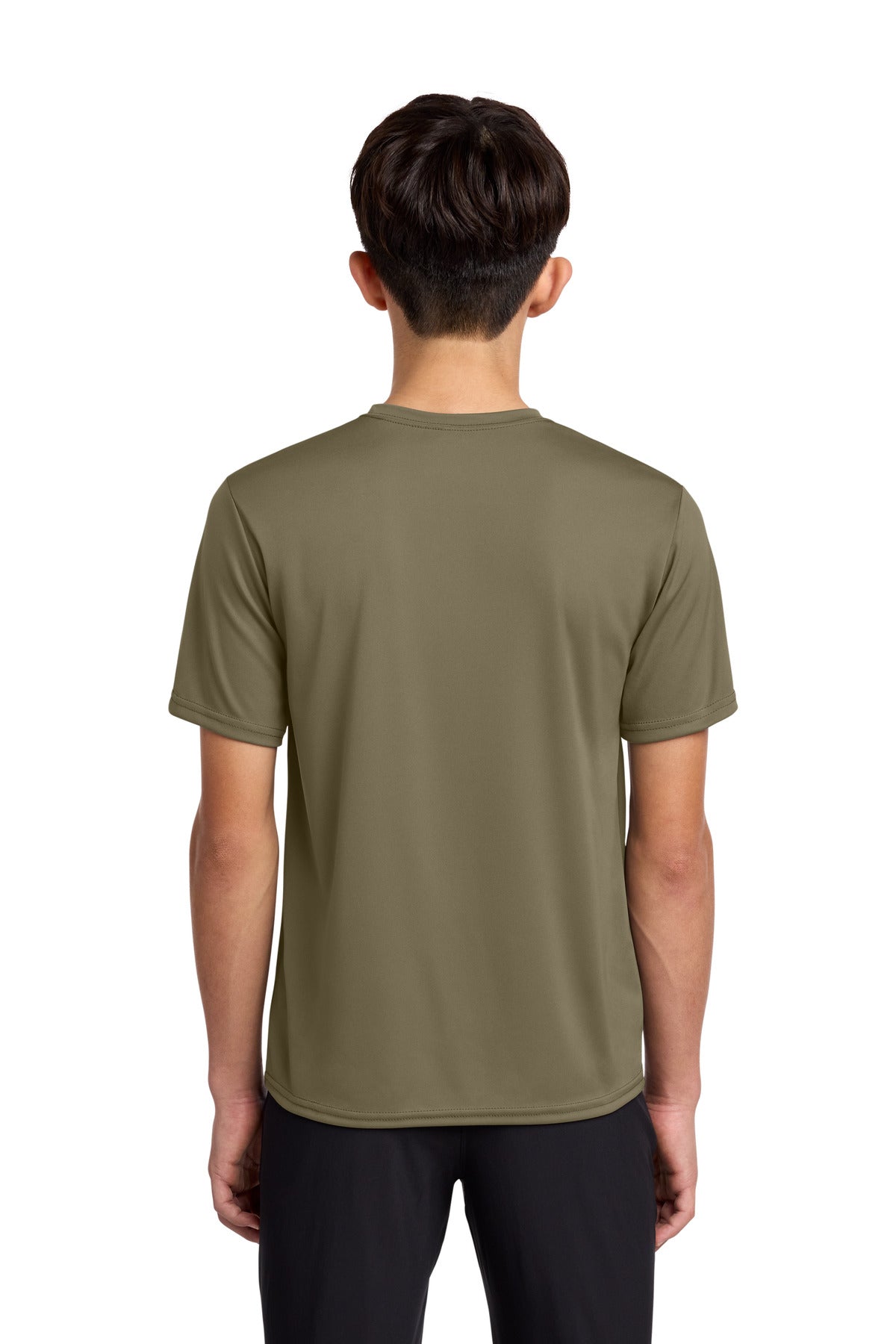 CoyoteBrn Port & Co Youth Performance Tee. PC380Y