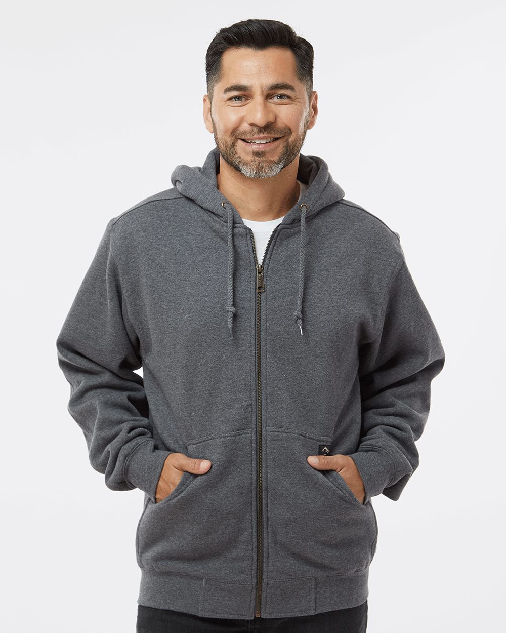 Crossfire Heavyweight Power Fleece Hooded Jacket with Thermal Lining - 7033  grouped