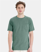 Cypress Green Garment-Dyed Pocket T-Shirt - GDH150