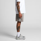 Left View of  Relax Faded Track Shorts 18" | 5939  grouped