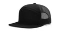 Black 7 Panel Mesh Back