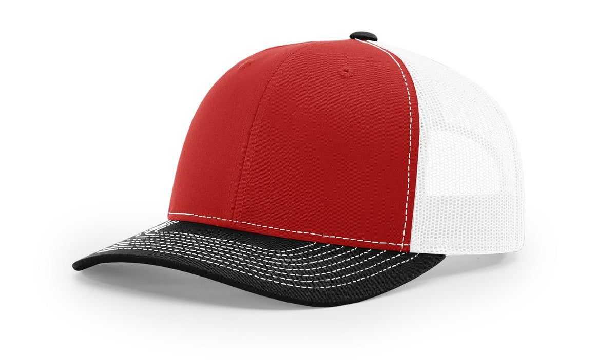 Red/White/Black Trucker