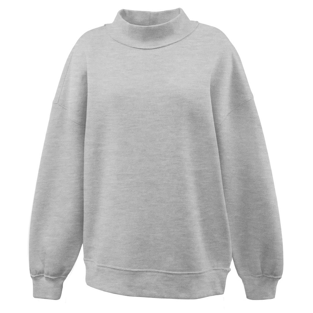 Grey Juliet Mockneck
