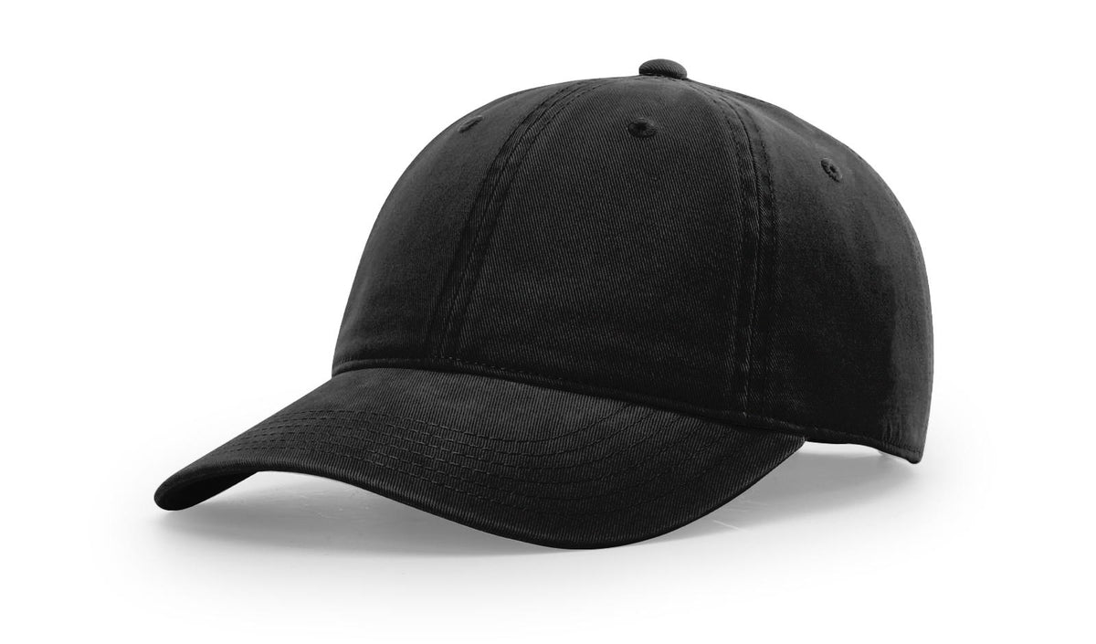 Black GARMENT WASHED BRUSHED TWILL