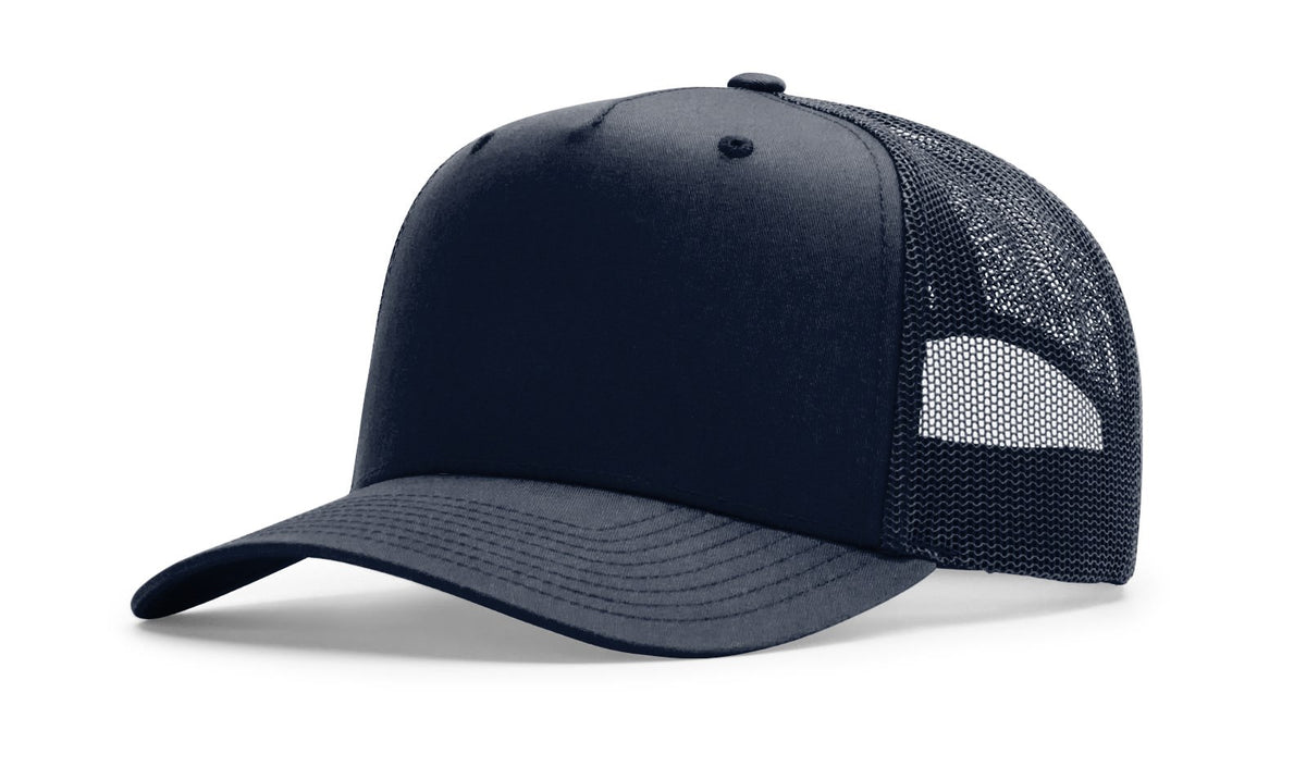 Navy Five Panel Champ Trucker