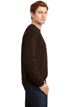 Dark Chocolate Gildan Heavy Blend Crewneck Sweatshirt. 18000