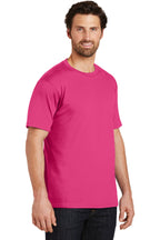 Dark Fuchsia District Perfect Weight Tee. DT104