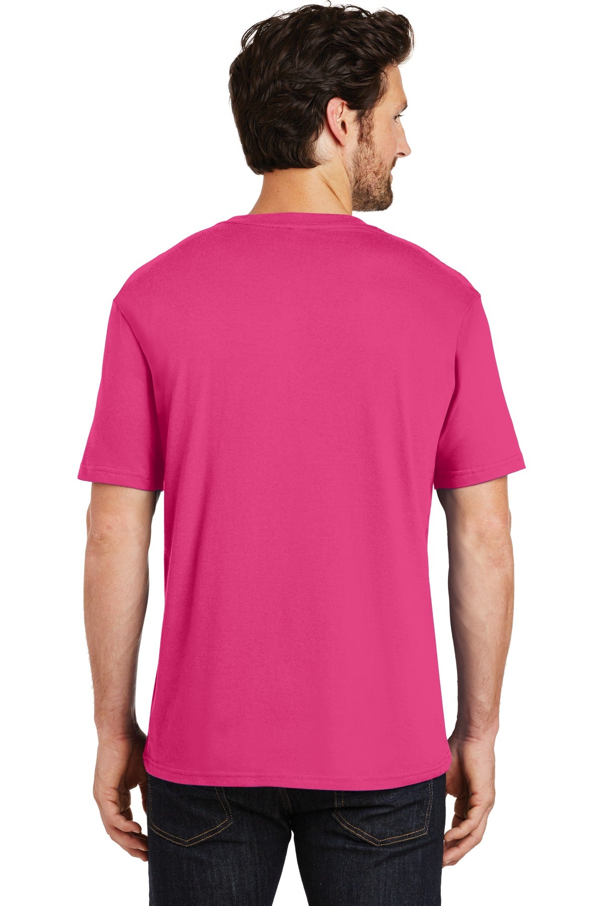 Dark Fuchsia District Perfect Weight Tee. DT104