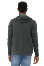 Dark Grey Ht BELLA+CANVAS Unisex Sponge Fleece Pullover Hoodie. BC3719