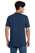 Dark Royal New Era Heritage Blend Crew Tee. NEA100