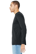 DarkGrey BELLA+CANVAS Unisex Jersey Long Sleeve Tee. BC3501