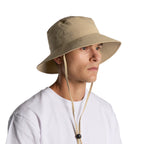 Front View of  Nylon Wide Brim Bucket Hat | 1174  grouped