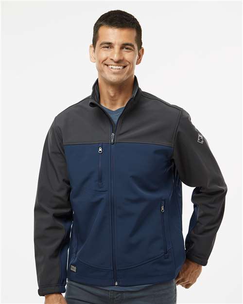 Deep Blue/ Charcoal Motion Soft Shell Jacket Tall Sizes - 5350T