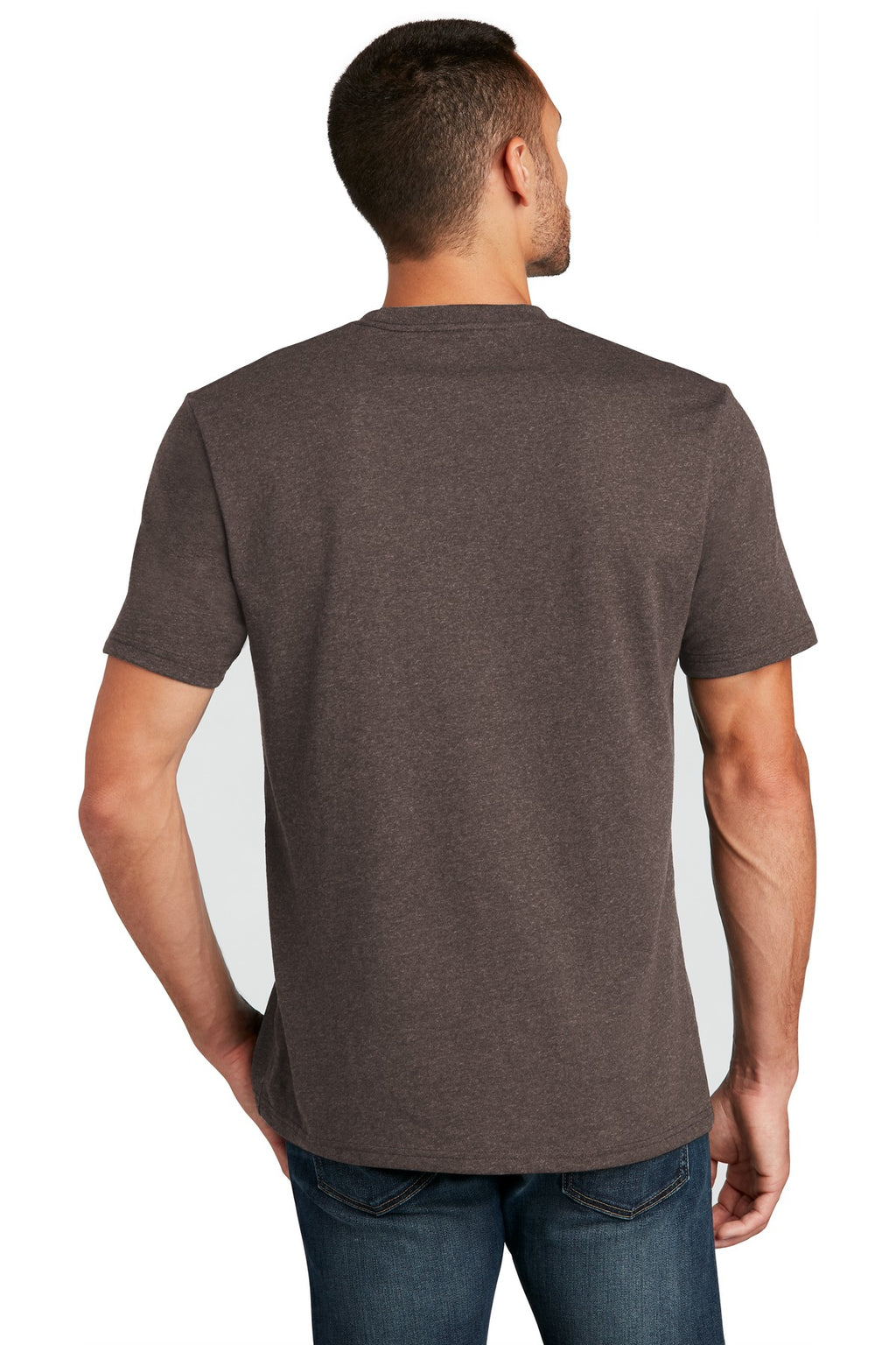 Deep Brown Hth District Re-Tee DT8000