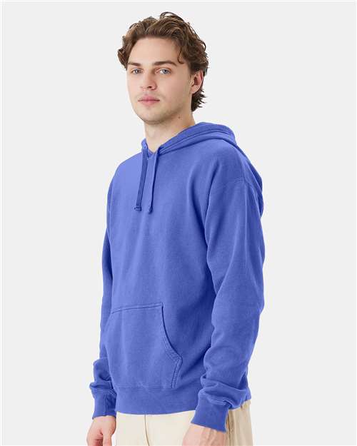 Deep Forte Blue Garment-Dyed Hooded Sweatshirt - GDH450