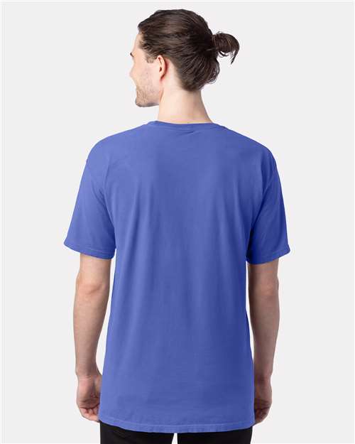 Deep Forte Blue Garment-Dyed T-Shirt - GDH100